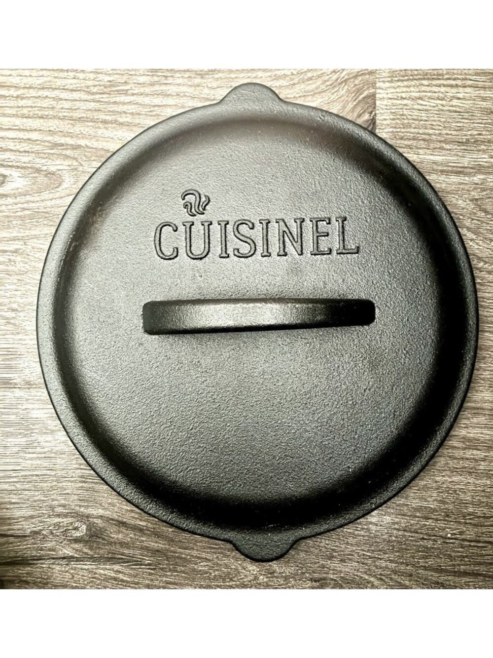 Cuisinel 9” Cast Iron Skillet Lid Replacement Self-Basting Spikes Black